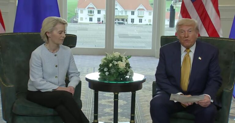 Trump announces trade agreement with E.U. to set tariffs at 15%