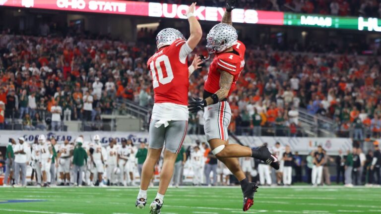 Miami stuns Ohio State in Cotton Bowl, reaches CFP semis