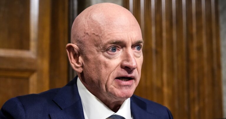 Sen. Mark Kelly sues Defense Secretary Pete Hegseth over efforts to reduce his military retirement rank