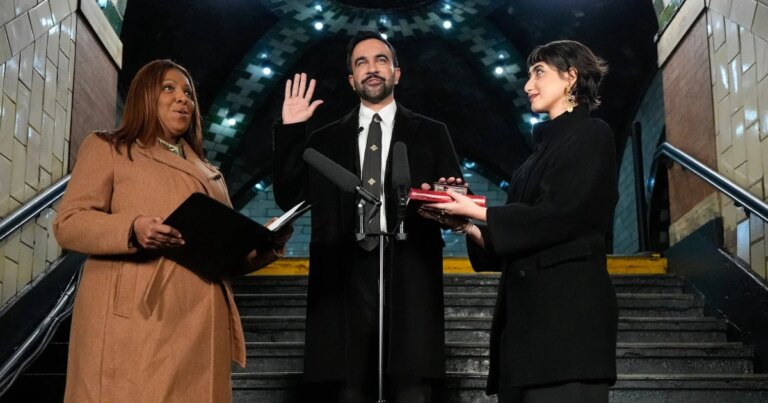 Zohran Mamdani sworn in as New York City mayor as he seeks to advance his progressive agenda
