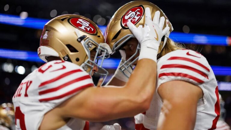 George Kittle Injury: Christian McCaffrey says 49ers to play for injured tight end