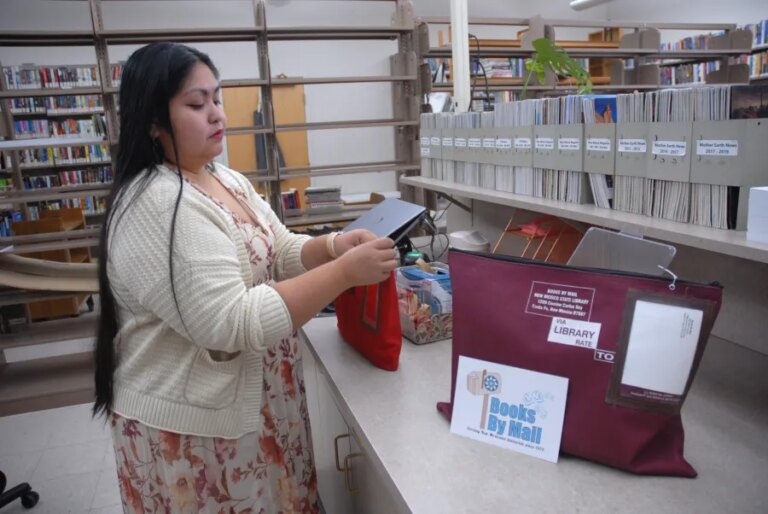 NM State Library connects with rural, disabled residents through free Books by Mail program