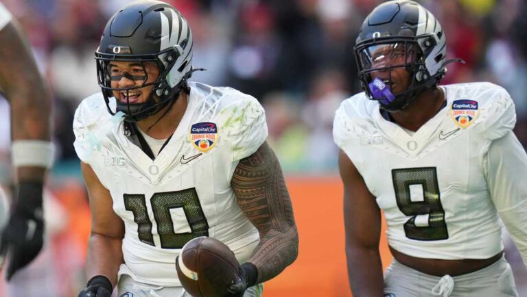 Oregon-Indiana headed for a rematch, Ole Miss to play Miami as college football’s final four is set