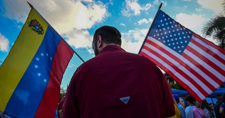 Venezuelans in the U.S. react to upheaval at home and who should lead next