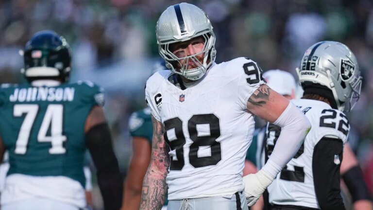 Raiders GM addresses Maxx Crosby’s future: ‘He didn’t love the idea of not playing football’