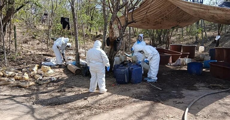 Massive stashes of meth found in secret labs in Mexico as Trump threatens possible military action