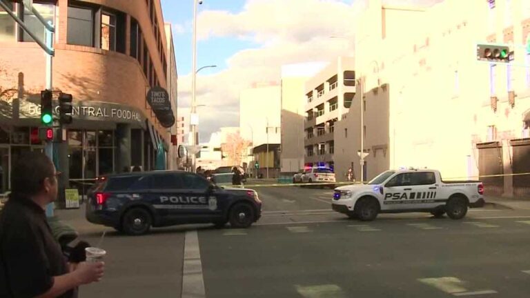 Part of Central Avenue closed due to death
