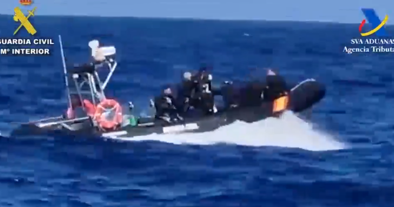 Drug ring’s “monkey” technique used young swimmers to stash cocaine on ships at sea, Spanish police say