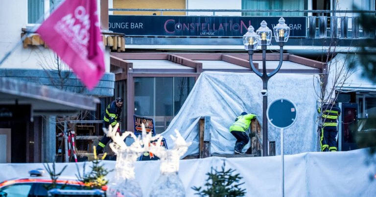 Fire tears through bar at Swiss Alps ski resort Crans-Montana during New Year’s celebrations