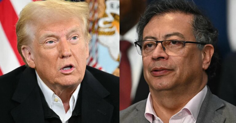 Trump speaks with Colombian president Petro amid rising tensions; Colombia calls it “constructive”