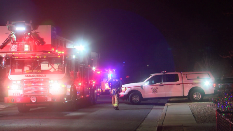 Albuquerque Fire Rescue responds to fire at northeast home