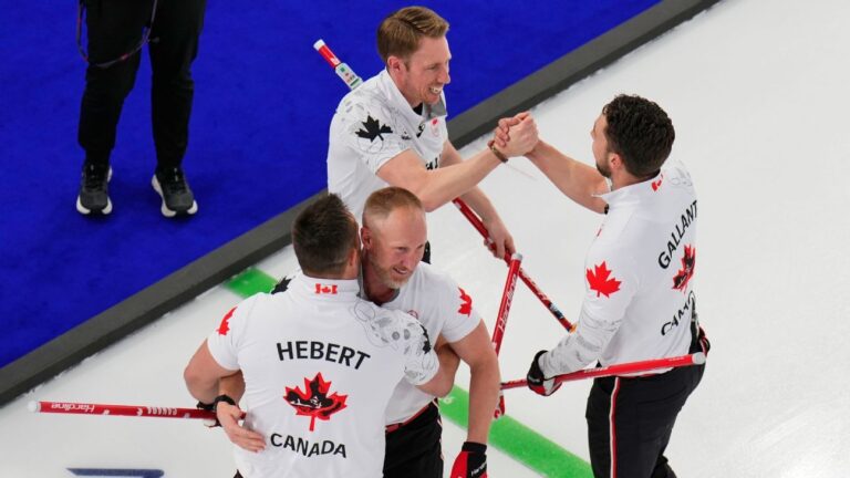 Canada reaches gold medal game vs. Britain in Olympic men’s curling