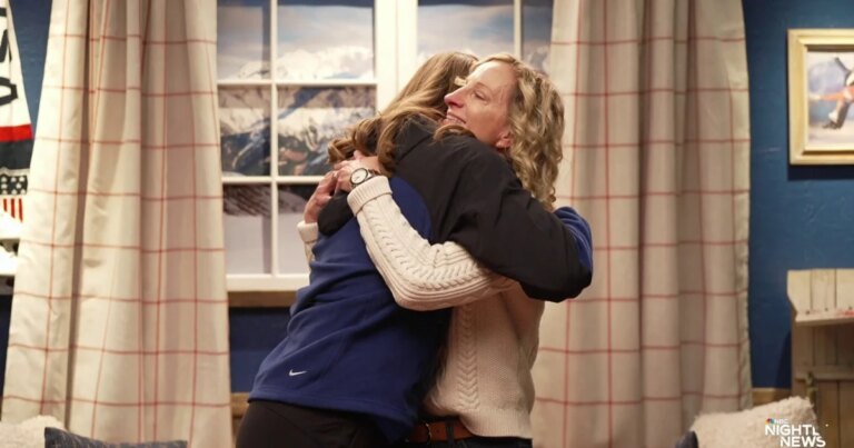 Olympians get surprise visits from their childhood mentors