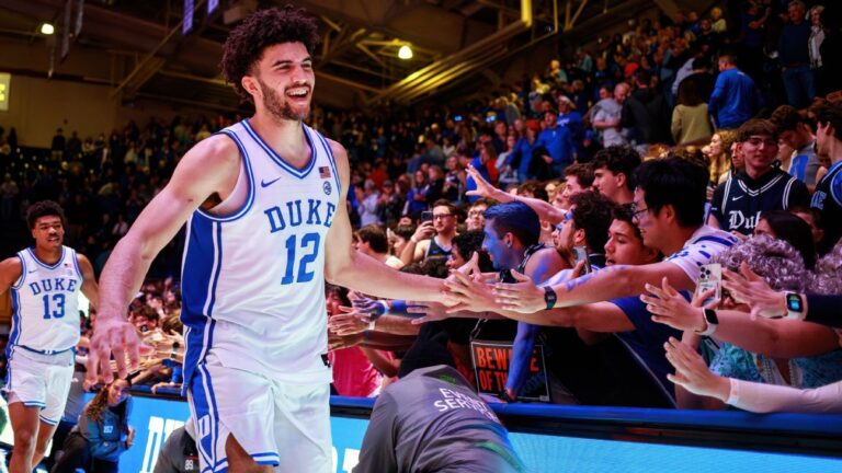 Cameron Boozer, No. 3 Duke knock off No. 1 Michigan