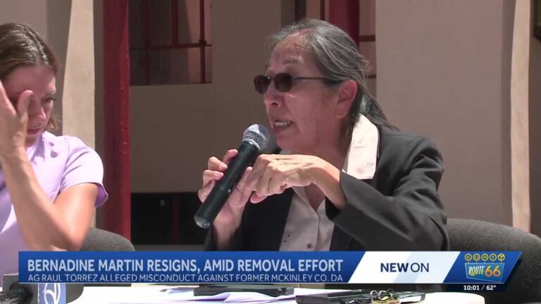 McKinley County DA Bernadine Martin resigns ahead of removal trial