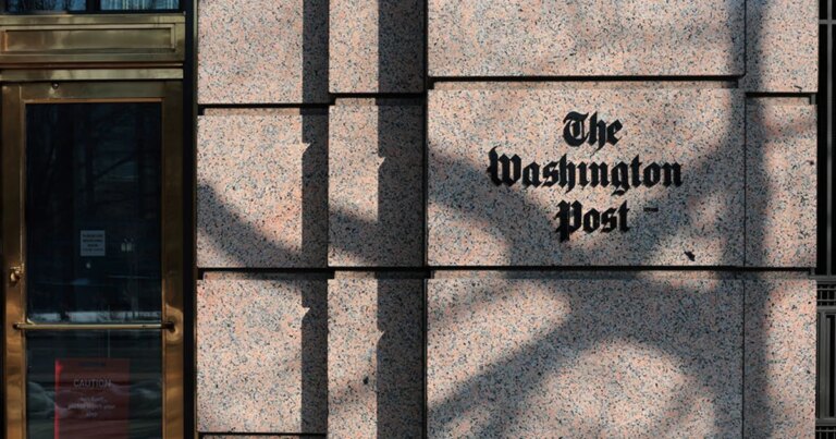Washington Post lays off one-third of its newsroom