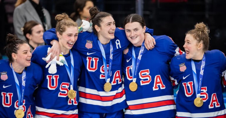 Team USA women’s hockey players respond to Trump’s joke