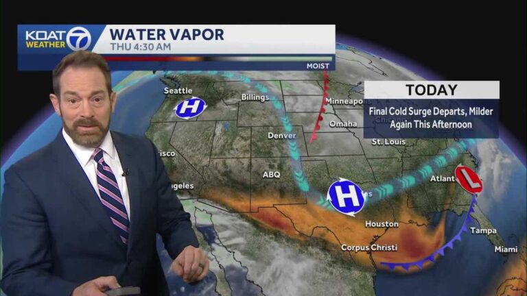 Temperatures set to bounce back up later this afternoon with lots of sunshine