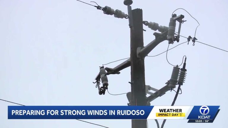 Ruidoso prepares for high winds, downed trees, and possible power outages