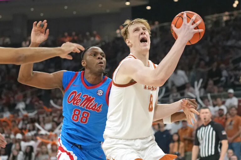 Late run fuels Longhorns to 79-68 win over Ole Miss, former head coach