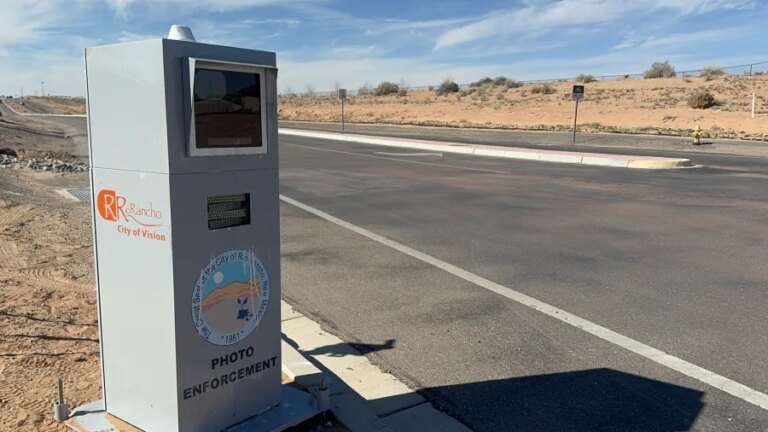 Two speed camera boxes vandalized in Rio Rancho
