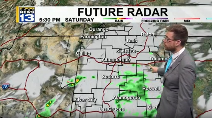 Light rain chance for some New Mexicans today