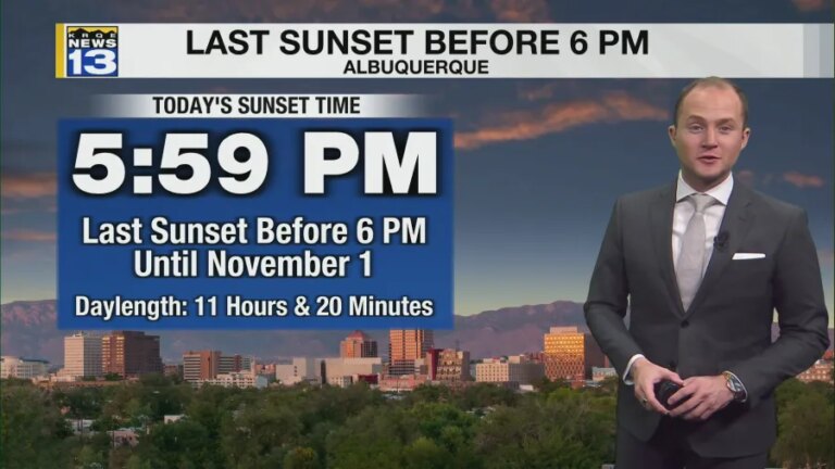 May-like warmth sticks around New Mexico through the weekend