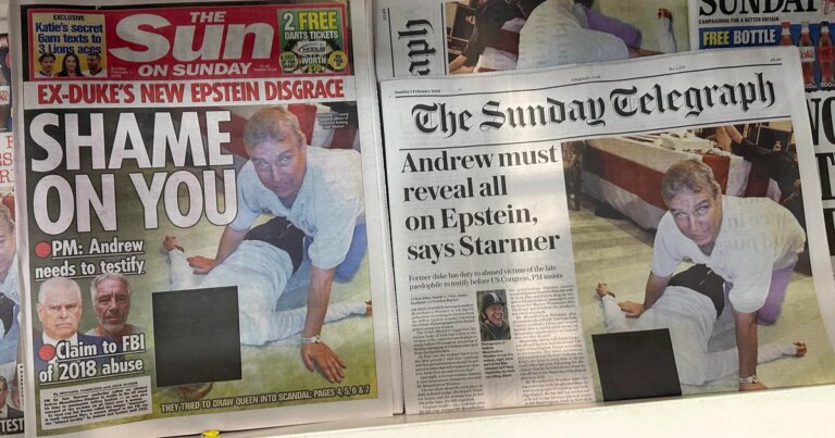 Former Prince Andrew moves out of Royal Lodge in Windsor as “threesome” letter emerges in Epstein files