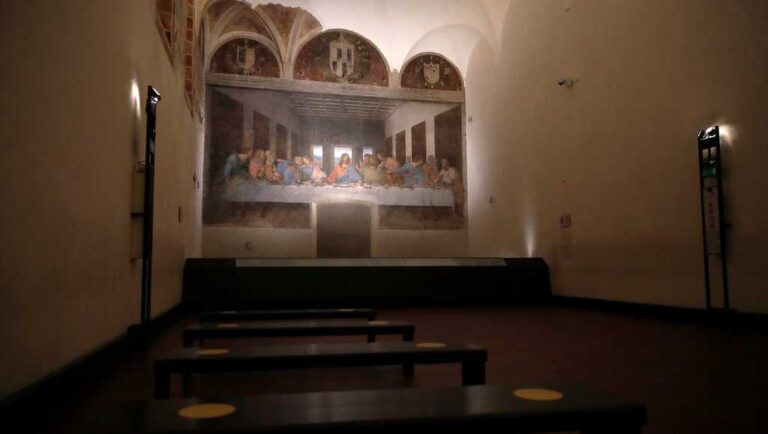 2026 Winter Olympics security closes Leonardo’s Last Supper