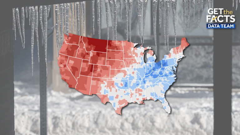 Was January colder than normal? How your county’s average temperature compares