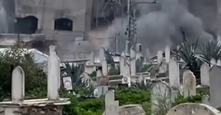 Israeli army strikes building in Gaza City after warning