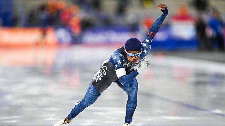 Olympic athlete Erin Jackson talks about carrying US flag for Opening Ceremony