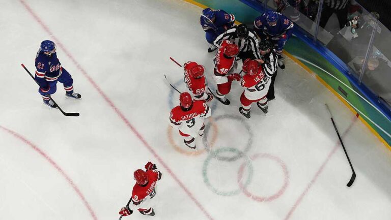 US and Canada face off for Olympic gold in men’s hockey