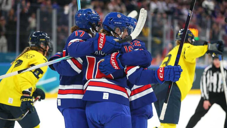 Olympic US women’s hockey beats Sweden, advances to final