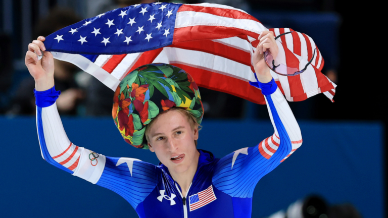 Jordan Stolz wins gold, shows why he will be 2026 Winter Olympics’ breakout star