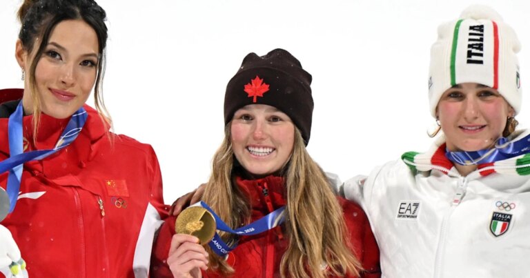 Megan Oldham takes gold in women’s big air