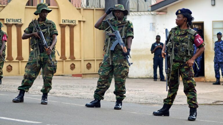 Guinea releases 16 soldiers, police officers from Sierra Leone after border dispute