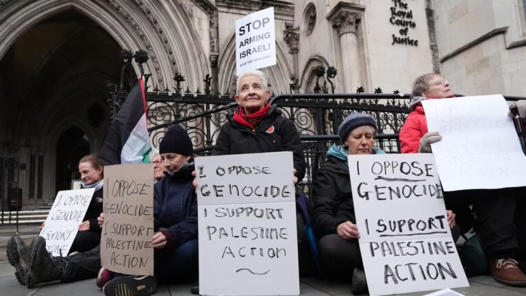Britain’s High Court says government acted illegally in outlawing protest group Palestine Action