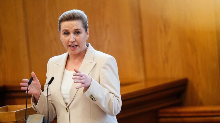 Danish prime minister calls a parliamentary election on March 24
