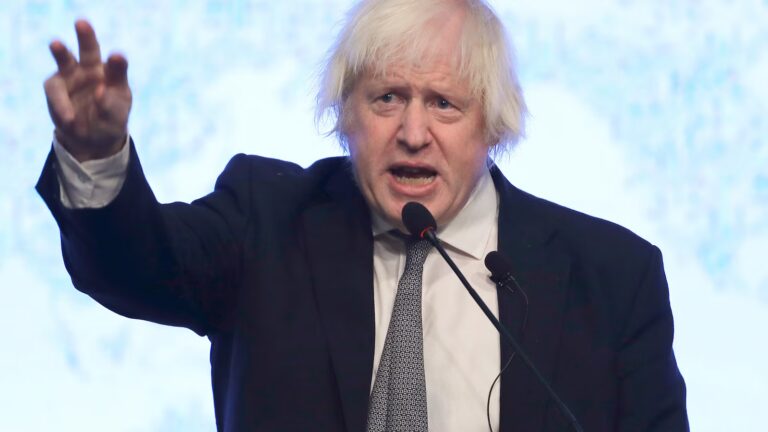 Ex-UK Prime Minister Johnson calls on allies to send noncombat troops to Ukraine