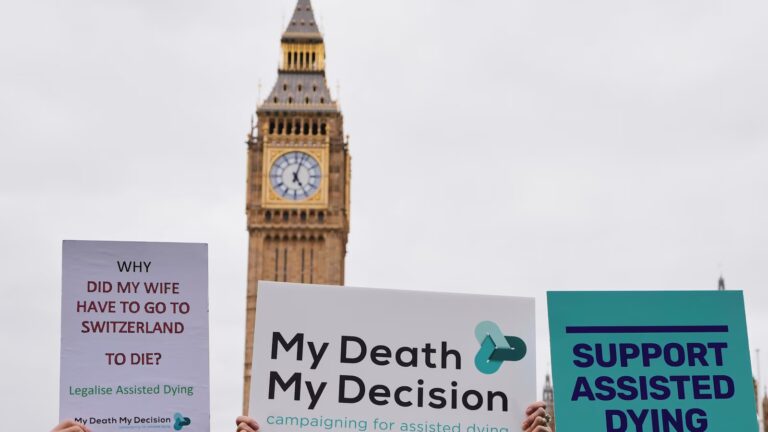 Jersey votes to approve assisted dying, as a similar UK bill stalls in House of Lords