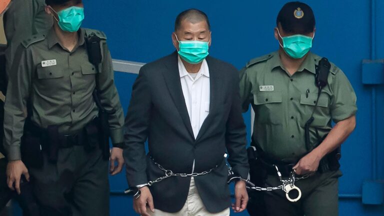 Hong Kong ex-media tycoon Jimmy Lai will be sentenced Monday after national security conviction