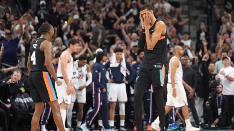 Wemby emotional after Spurs’ 25-point comeback over Clippers