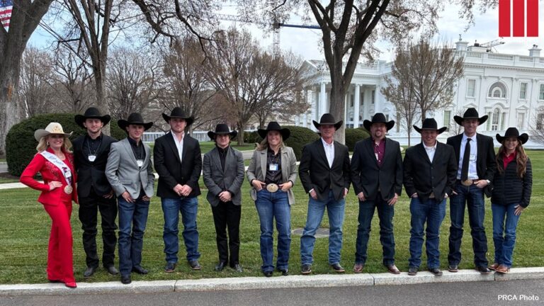 PRCA, WPRA World Champions make historic visit to White House