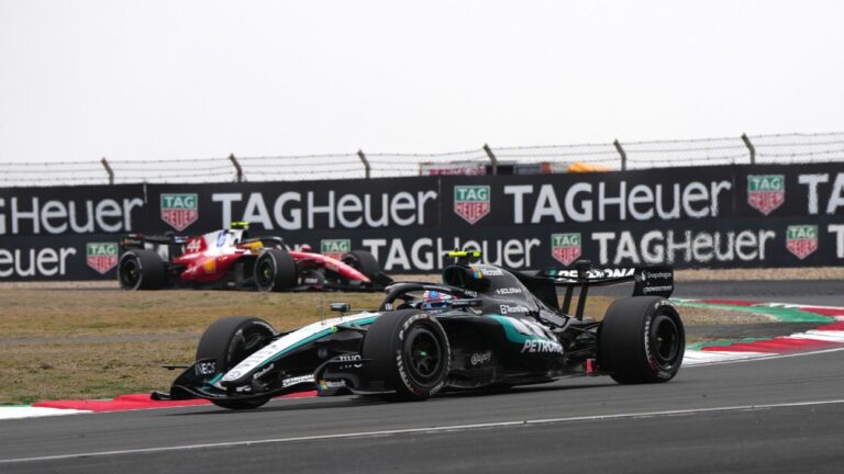 Chinese Grand Prix LIVE: Latest updates as Antonelli, Russell go 1-2 ahead of thrilling Ferrari battle