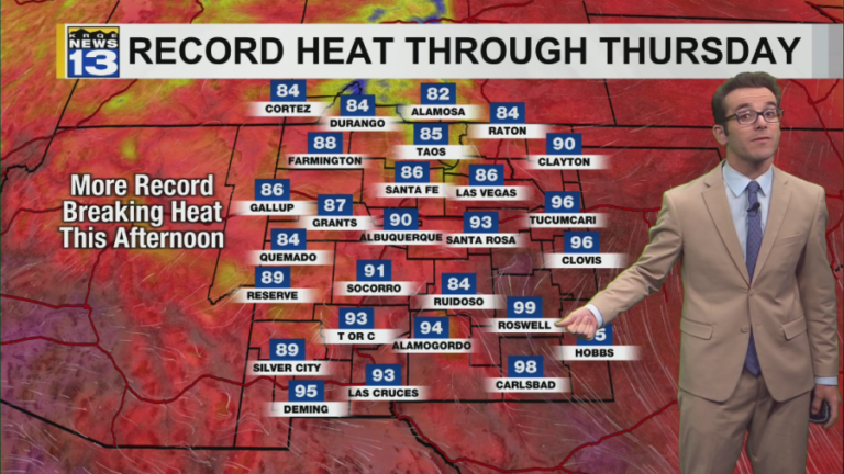 Record March heat possible again & still dry
