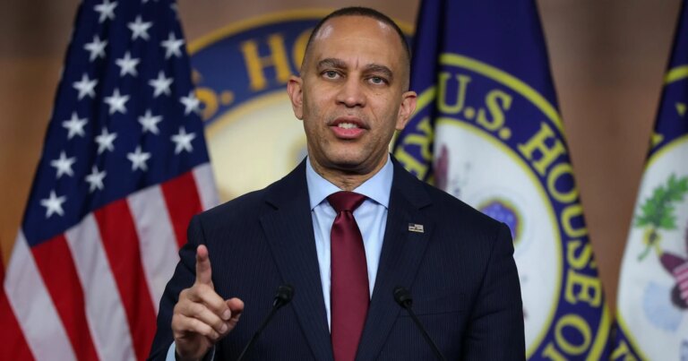 Hakeem Jeffries won’t commit to blocking additional Iran war funding