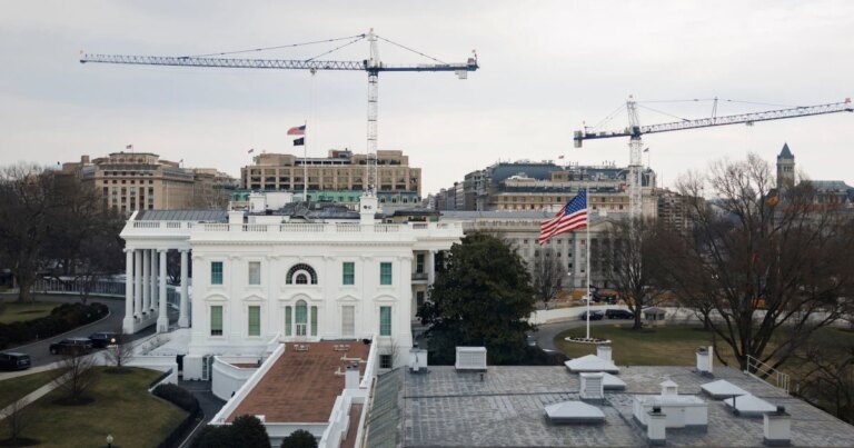 Federal judge temporarily blocks construction of Trump’s White House ballroom