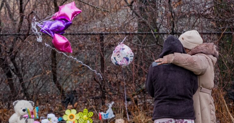 Cleveland playground now a place of mourning for two girls found in suitcases