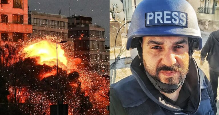 Beirut photographer puts himself in the firing line to capture Israeli strikes